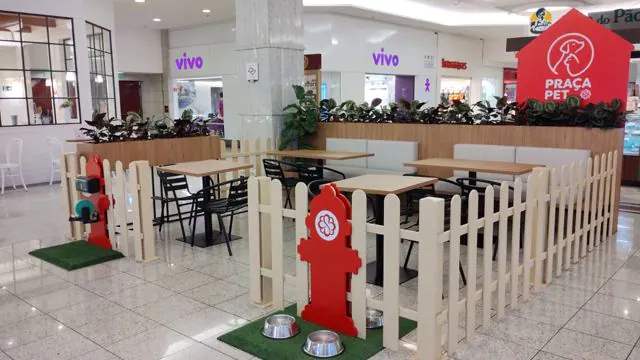 Bourbon Shopping São Paulo inaugura área de alimentação para clientes com pets