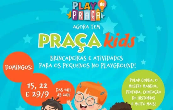 Shopping Praça da Moça traz diversão para as crianças aos domingos