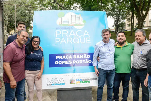 São Bernardo entrega 27ª Praça-Parque no bairro Santa Terezinha