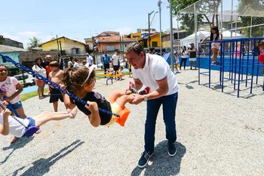 Prefeito Orlando Morando inaugura 58ª Praça-Parque de São Bernardo