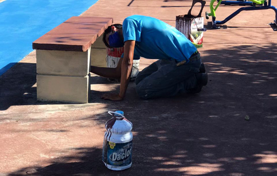 Ribeirão Pires finaliza nova Praça no bairro Santa Luzia