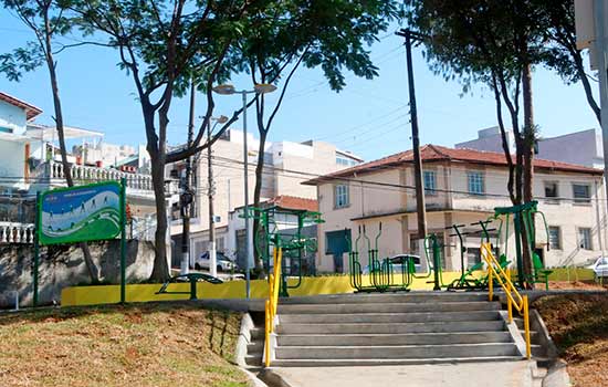 Prefeitura de Santo André entrega praça revitalizada na Vila Guiomar