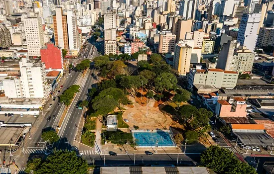 Revitalização da Praça Princesa Isabel recupera mais uma área de lazer no centro de SP