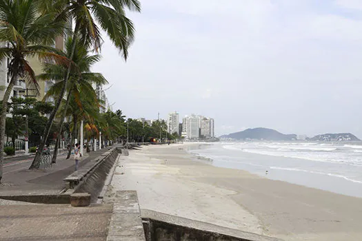 Prefeitos da Baixada Santista pedem ajuda do Estado para fiscalização nas praias