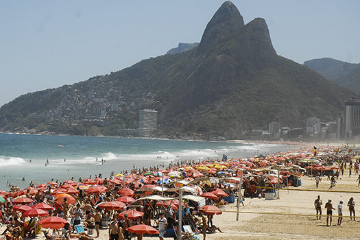 Mais de 70% dos quartos de hotel do Rio estão reservados para o carnaval