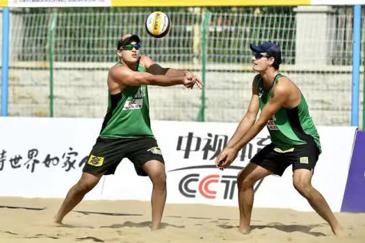 Pré-Olímpico Vôlei de Praia: André e George avançam para a terceira fase