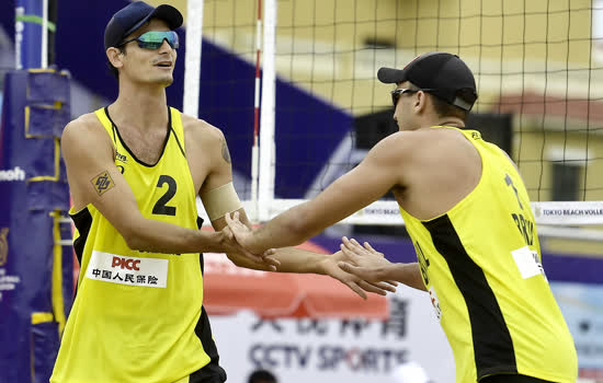 Pré-Olímpico Vôlei de Praia: André e George seguem na busca por uma vaga para o Brasil