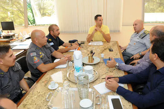 Prefeito Lauro Michels discute ações integradas com a Polícia Militar