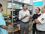 Prefeito vistoria UBS Jardim ABC em Diadema