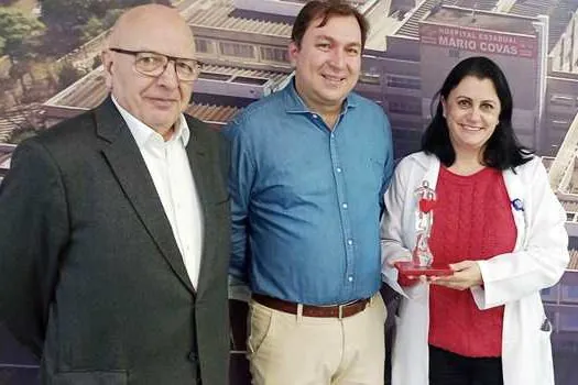 Hospital Mário Covas recebe prêmio “Amigo do Transplante”