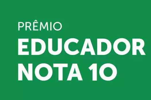 Professora da rede estadual é premiada no Prêmio Educador Nota 10