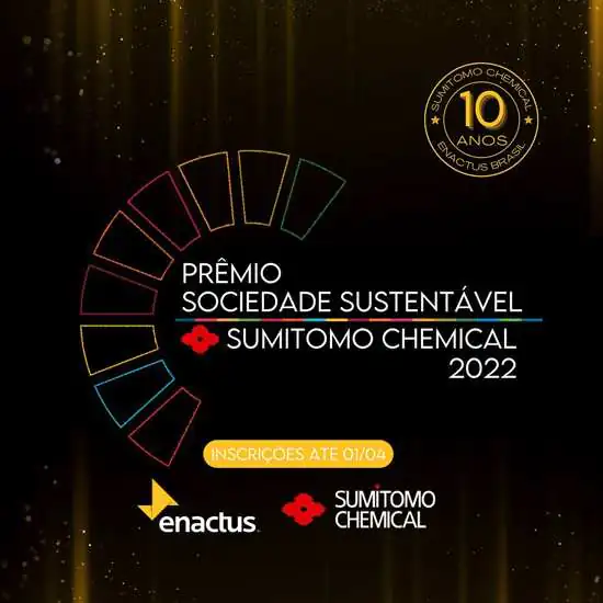 Inscrições abertas para Prêmio Sociedade Sustentável Sumitomo Chemical