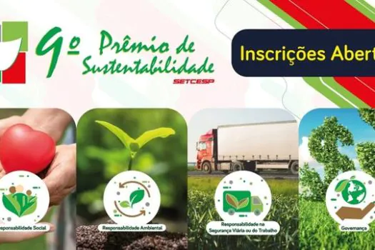 SETCESP lança 9ª edição do Prêmio de Sustentabilidade