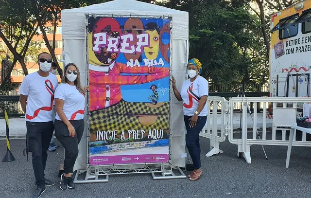 Zona sul de SP recebe projeto PrEP na Rua nesta sexta (17)