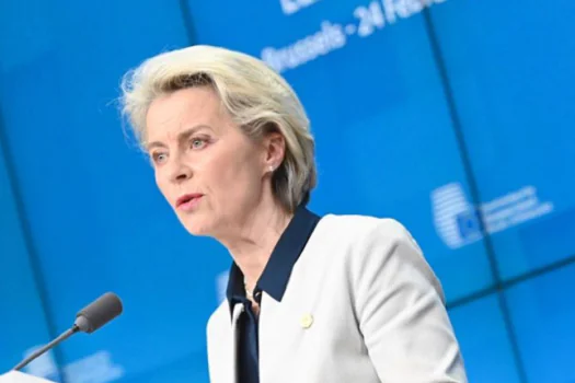 Von der Leyen: junto ao G7, vamos aumentar pressão contra Rússia com sanções