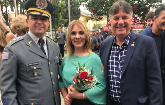 Presidente da OAB de Santo André recebe medalha do 10º Batalhão de Polícia Militar