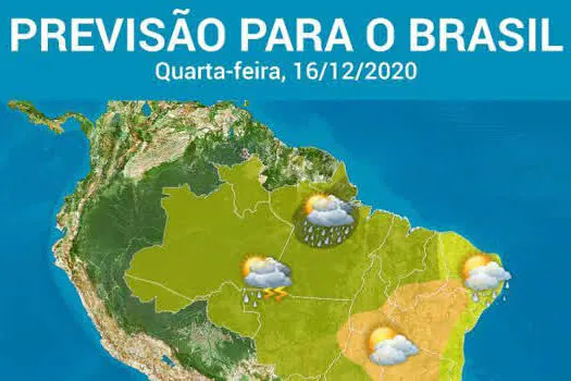 Mais temporais pelo Brasil