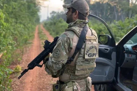 PF combate garimpo ilegal na Terra Indígena Sararé