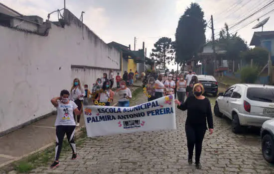 Escolas Municipais de Ribeirão Pires fazem ações na chegada da primavera