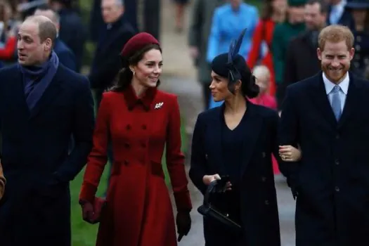 Príncipe William e Kate Middleton exigiram resposta firme do Palácio a Harry e Meghan