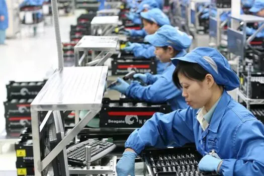 Produção industrial da China sobe 1,3% em dezembro ante igual mês de 2021