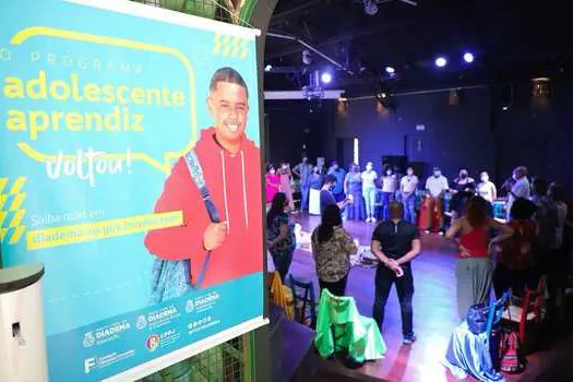 Programa Adolescente Aprendiz de Diadema retoma atividades em março