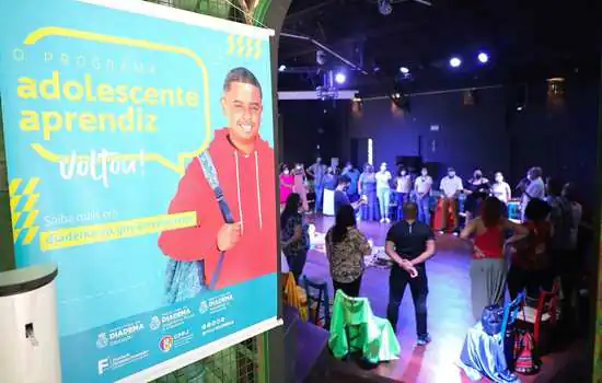 Programa Adolescente Aprendiz de Diadema retoma atividades em março