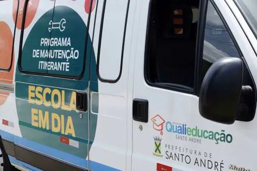 Programa Escola em Dia garante manutenção em unidades da rede municipal de Santo André