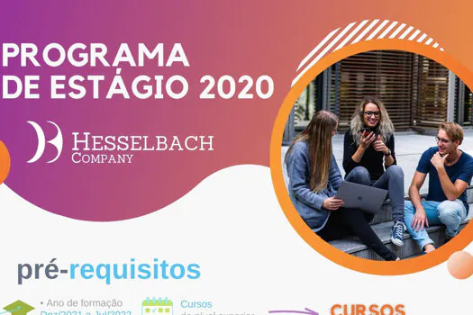 Hesselbach Company abre inscrições para Programa de Estágio