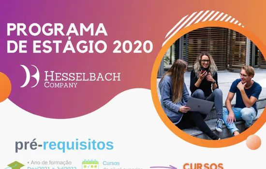 Hesselbach Company abre inscrições para Programa de Estágio