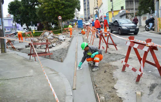 Obras do programa ‘Rua Nova’ interditam esquina da rua Espanha com a rua Guadalupe