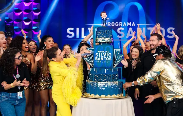 Programa Silvio Santos especial de 60 anos registra a melhor audiência em 27 meses