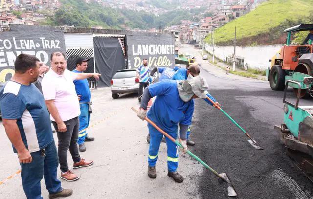 Mauá inicia recapeamento da Avenida Eugênio Negri