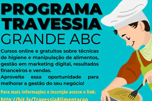 Programa Travessia Grande ABC tem nova etapa para setor de Alimentação