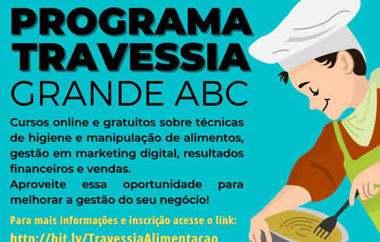 Programa Travessia Grande ABC tem nova etapa para setor de Alimentação