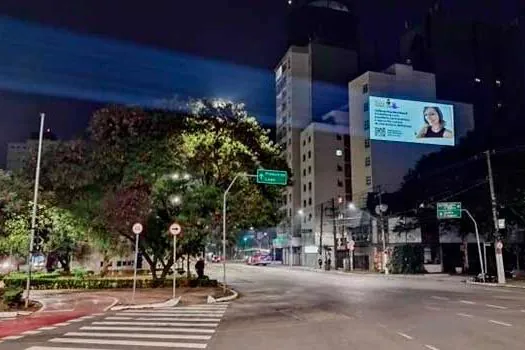 Projeções em prédio de SP mostram histórias de mulheres empreendedoras