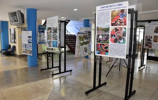 Projeto de educação ambiental da rede municipal de Santo André vira exposição