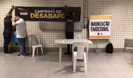 Projeto Help realiza ação de saúde mental nesta terça (17) na Estação Grajaú