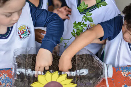 Ribeirão Pires desenvolve projeto “Horta na Escola”