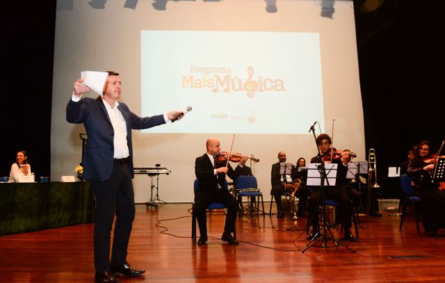 Projeto Mais Música vai beneficiar 1.050 alunos da rede municipal de São Bernardo