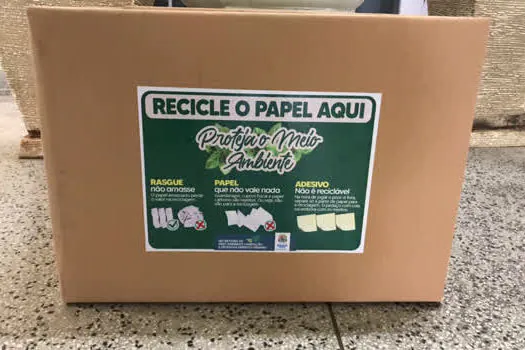 Ribeirão Pires inicia projeto “Recicle o Papel Aqui!”