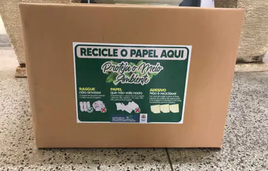 Ribeirão Pires inicia projeto “Recicle o Papel Aqui!”