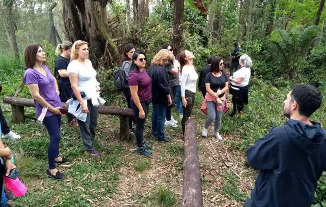 Projeto Serra do Mar realiza formação pedagógica com visita à Mata Atlântica