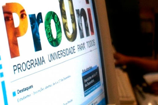 Inscrições para o ProUni começam na próxima terça-feira