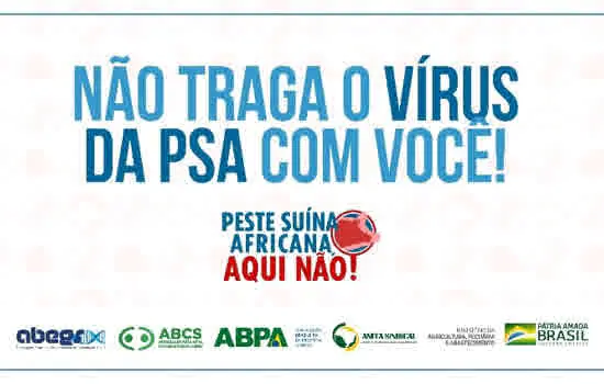 Campanha para evitar Peste Suína Africana no país ganha reforço nas redes sociais do Mapa