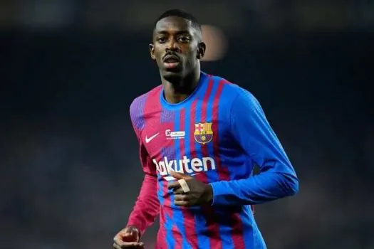 PSG desembolsa R$ 267 milhões e anuncia atacante Dembélé, ex-Barcelona, até 2028