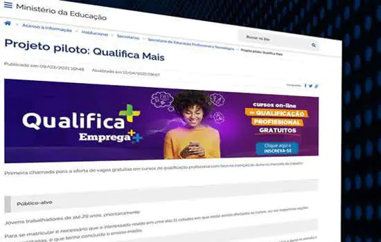 Inscrições para cursos de programação do Qualifica Mais terminam domingo