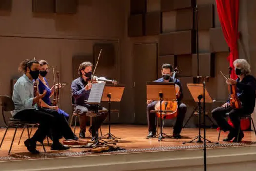 Quarteto de Cordas da Cidade toca peças de Clóvis Pereira e Renato Camargo