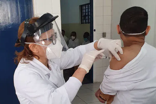 Taxa de contaminação por Covid-19 cai nos presídios do Estado de São Paulo