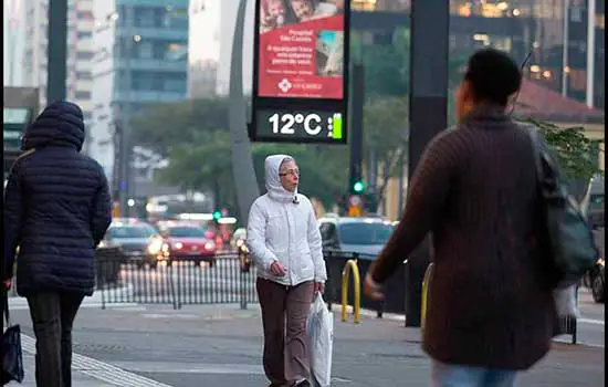 O frio chegou novamente: São Paulo terá frio e chuva a partir desta terça-feira